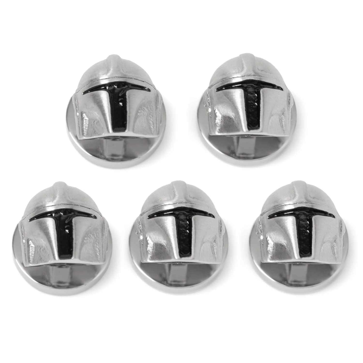 Star Wars The Mandalorian 3D Helmet Stainless Steel Studs
