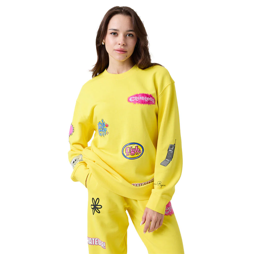 Clueless Graphic Crewneck & Sweatpants Set by Samii Ryan - Image 3
