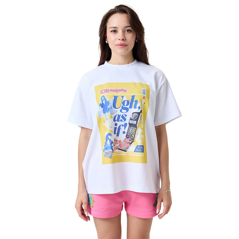 Clueless Ugh, As If Oversized T-Shirt by Samii Ryan - Image 3