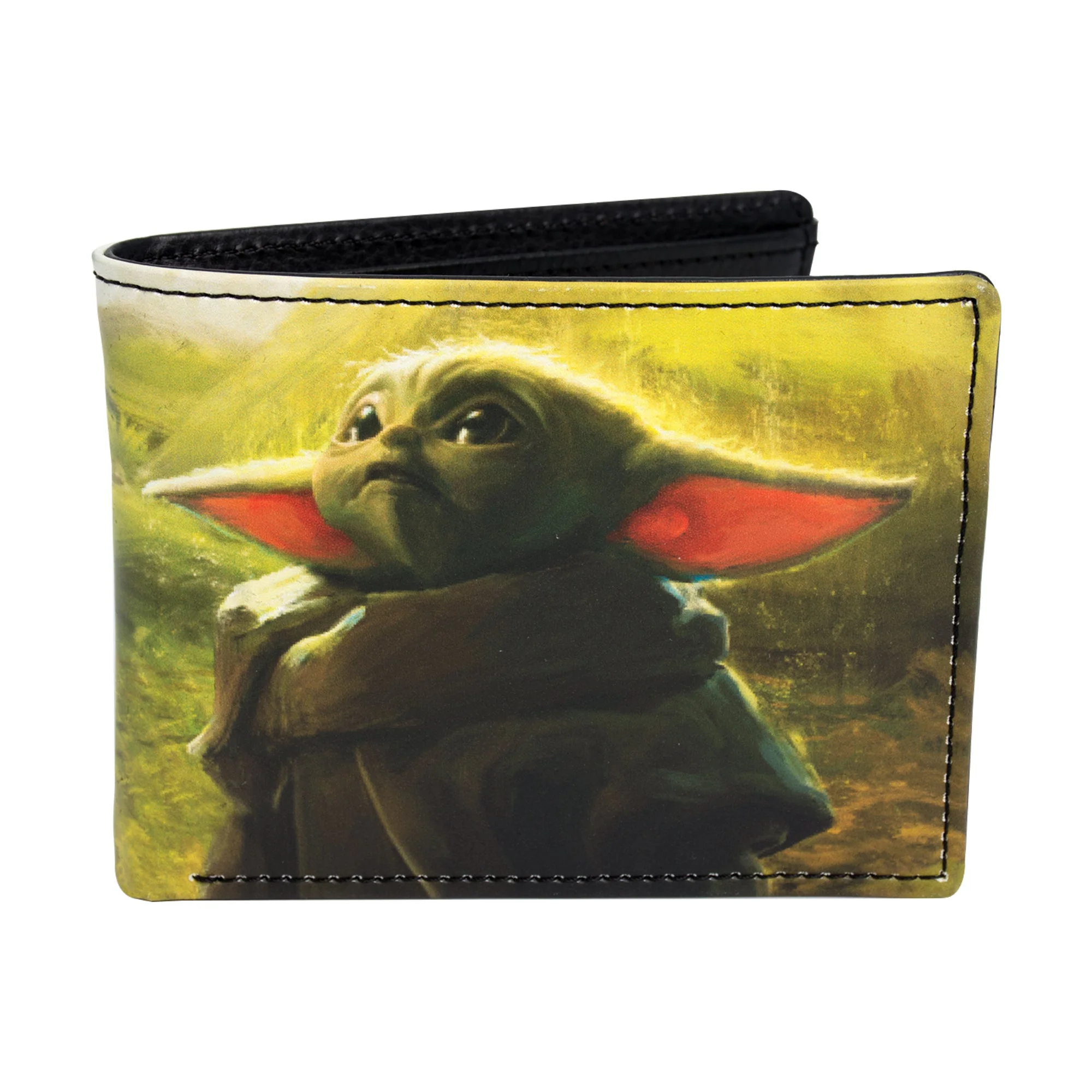 Star Wars Grogu Slim Bifold Wallet with Decorative Tin Case - Image 3