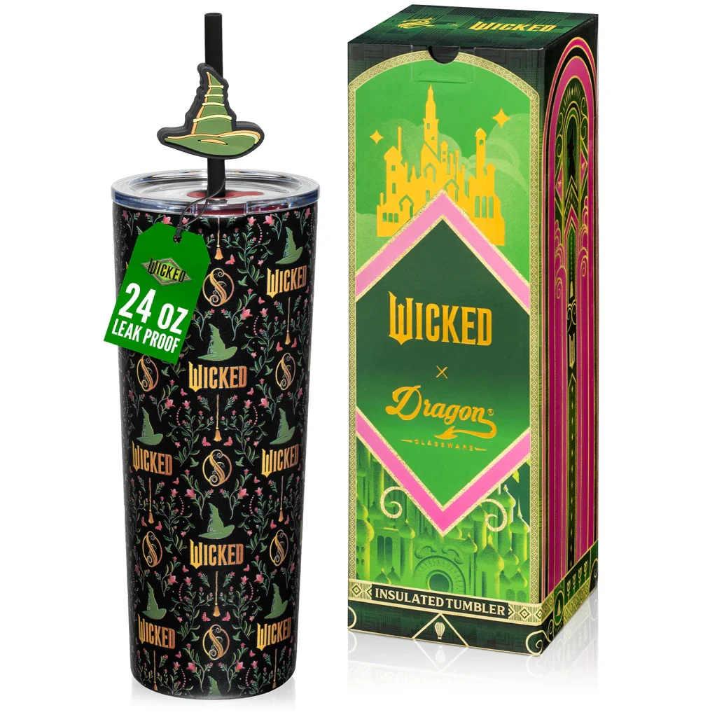 Wicked x Dragon Glassware Enchanted Insulated Tumbler
