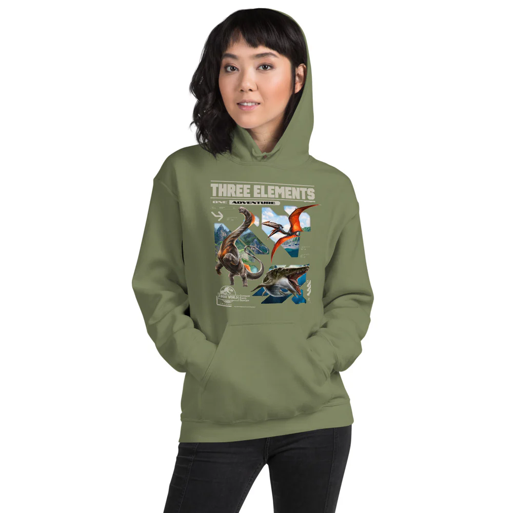 Jurassic World: Rebirth 3 Elements Hoodie - Image 3