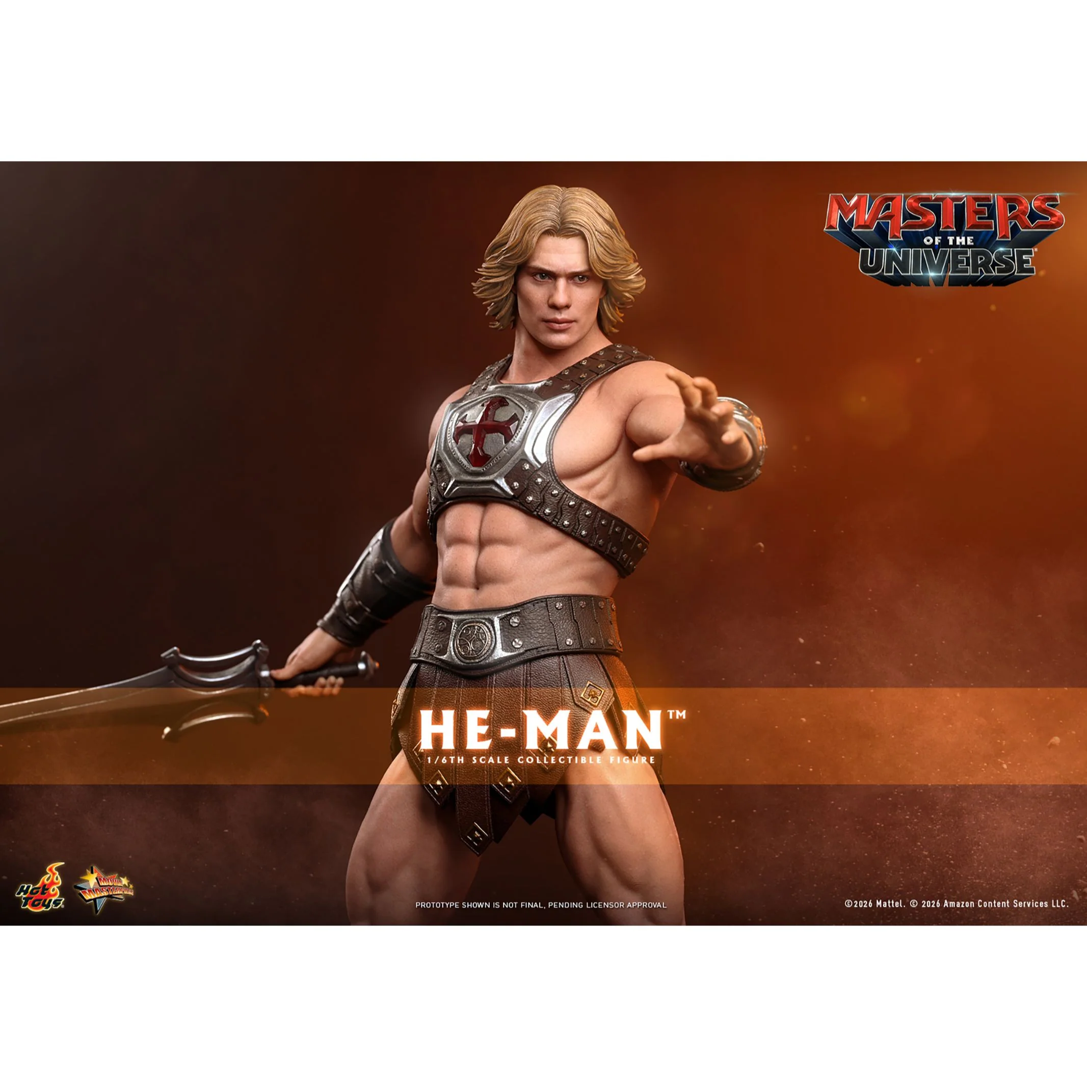 Masters of the Universe He-Man Sixth Scale Hot Toys Figure - Image 2