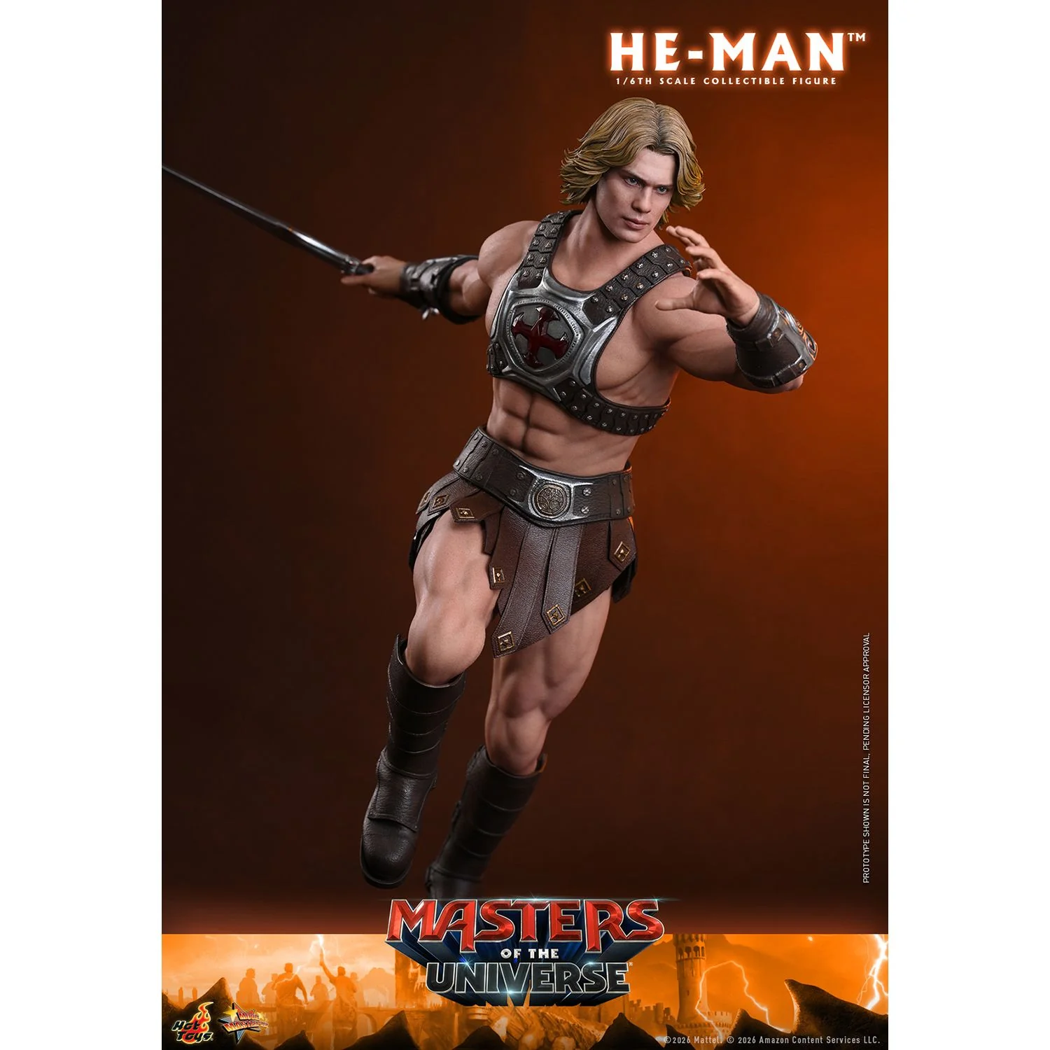 Masters of the Universe He-Man Sixth Scale Hot Toys Figure - Image 3