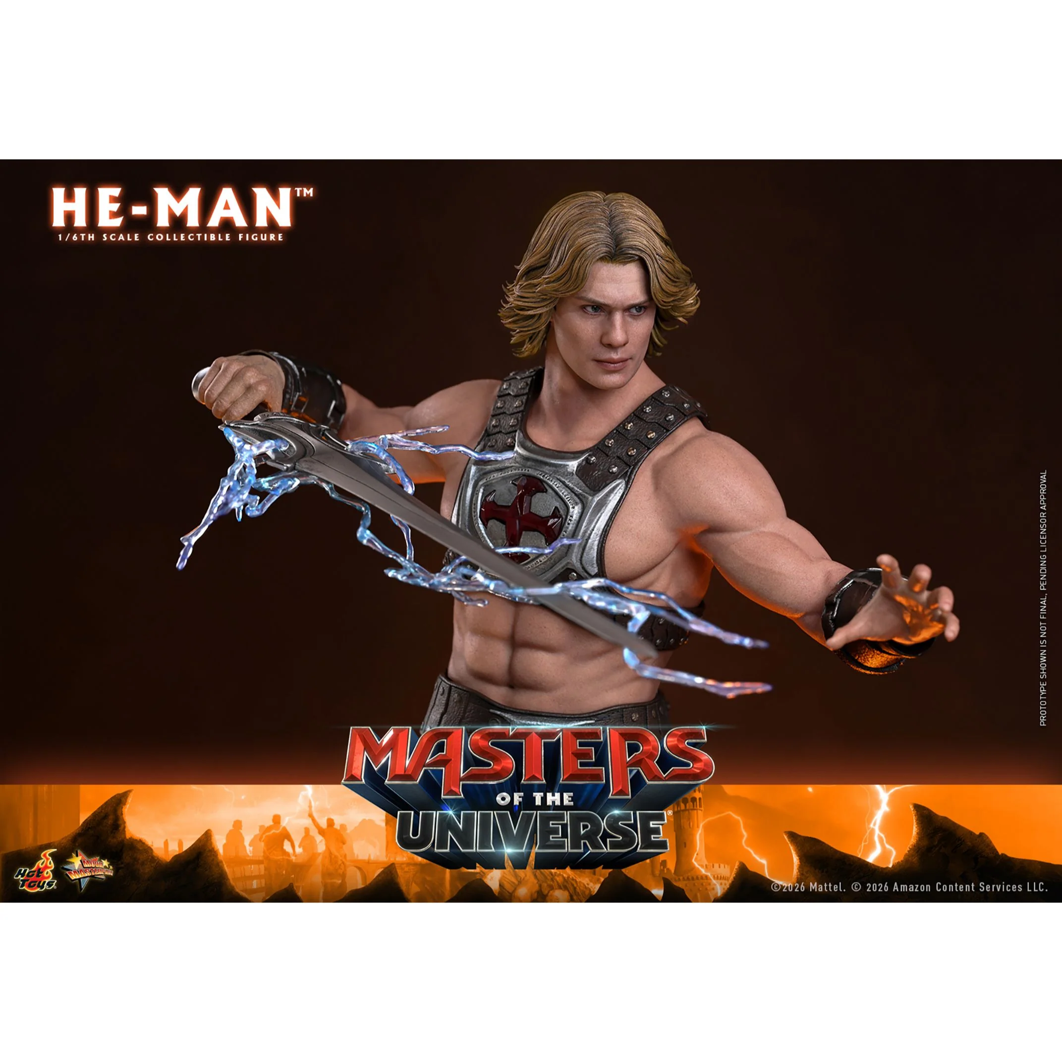 Masters of the Universe He-Man Sixth Scale Hot Toys Figure - Image 6