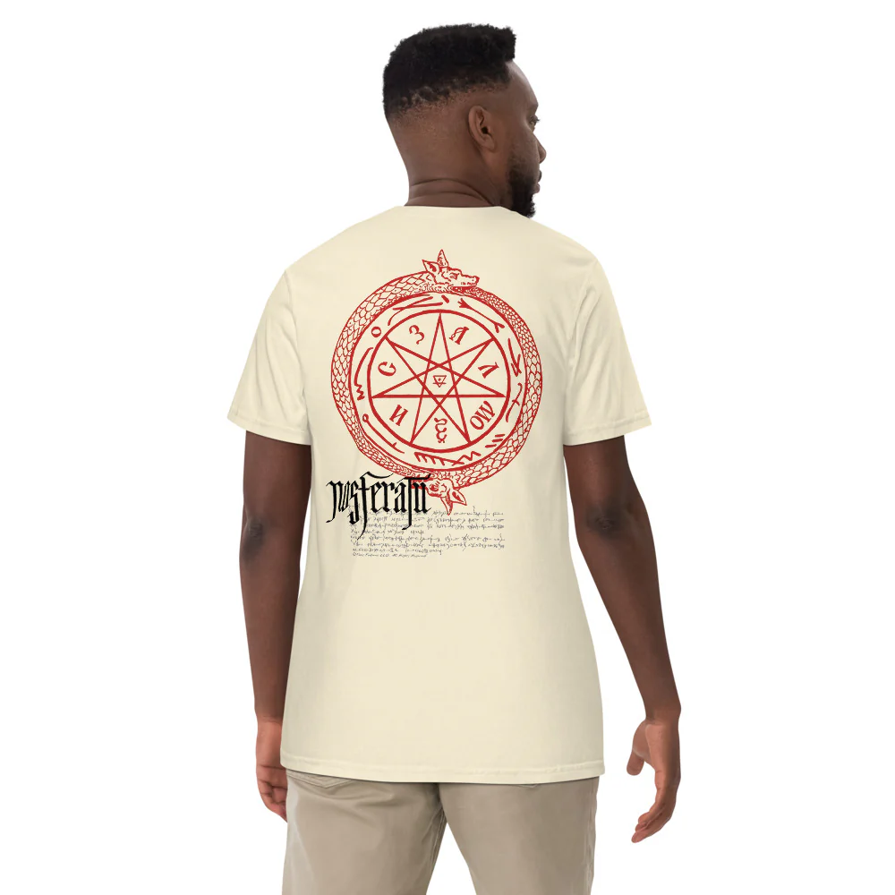 Nosferatu Orlok Signature Embroidered Comfort Colors T-Shirt - Image 5