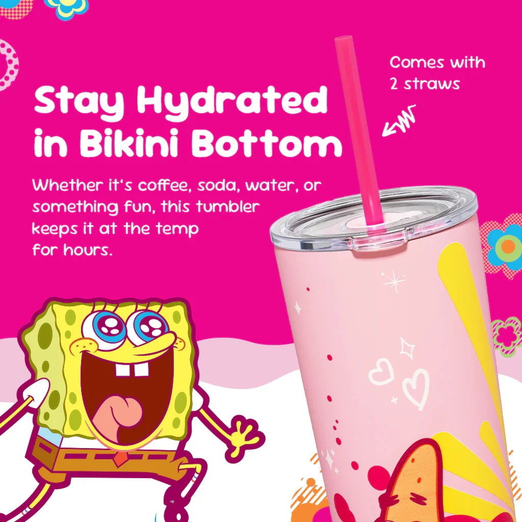 SpongeBob SquarePants x Dragon Glassware Search for SquarePants Tumbler - Image 4