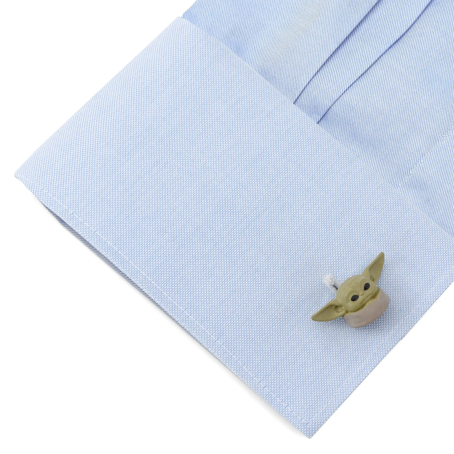 Star Wars The Mandalorian Grogu 3D Sculpted Cufflinks - Image 3