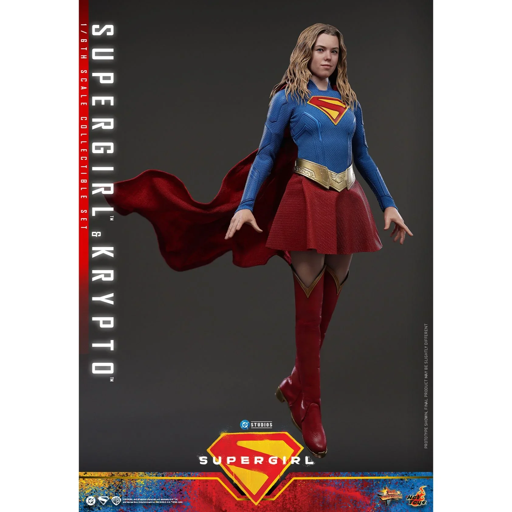 SUPERGIRL (2026 Movie) Supergirl & Krypto Sixth Scale Figure Set by Hot Toys - Image 9