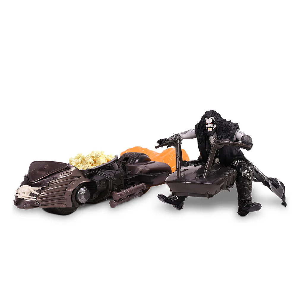 Supergirl Lobo Bike Popcorn Bucket - Image 3