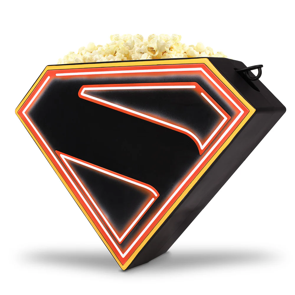 Supergirl S-Shield Glow in the Dark Popcorn Bucket with Lanyard - Image 3