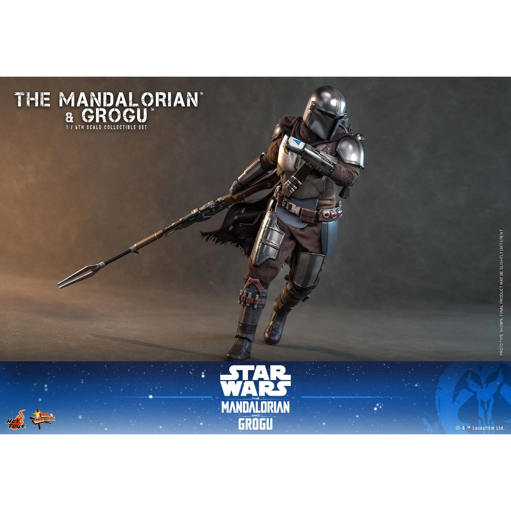 The Mandalorian & Grogu 1/6th Scale Figure Set - Image 9