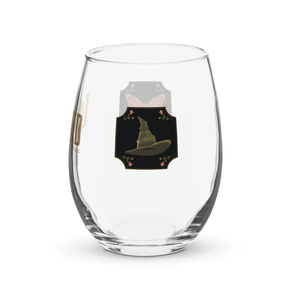 Wicked Enchanted Elements Elphaba & Glinda Stemless Wine Glass - Image 2