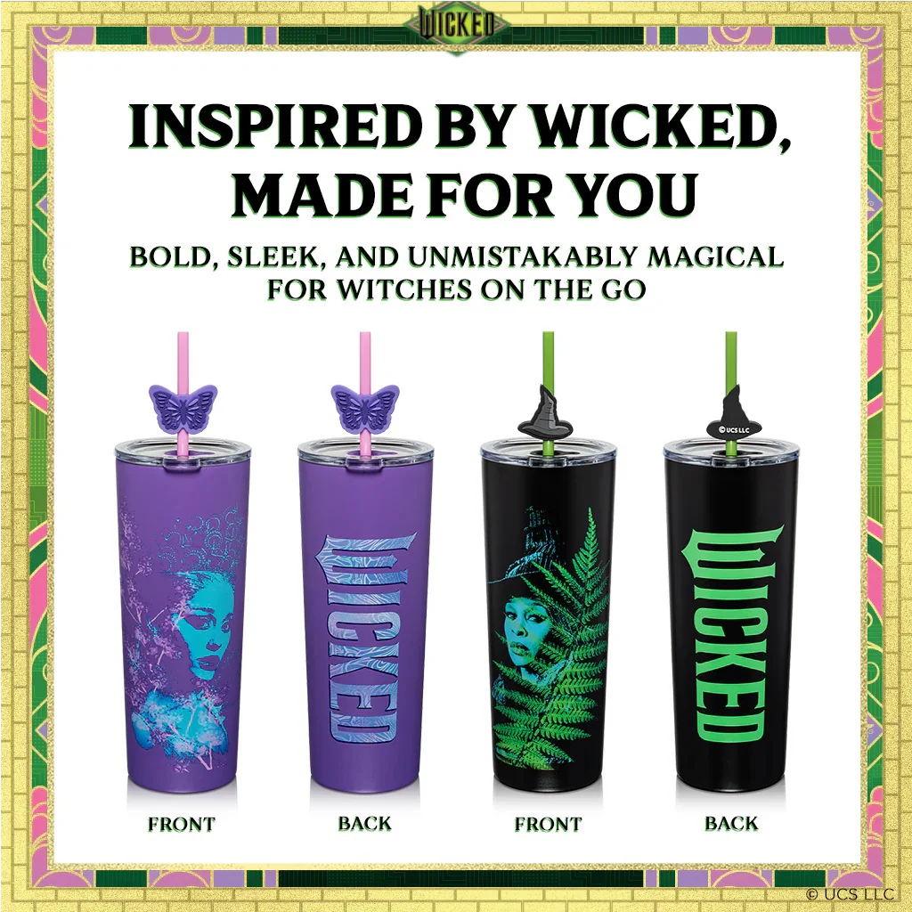 Wicked Glinda & Elphaba For Good Tumbler Set - Image 3