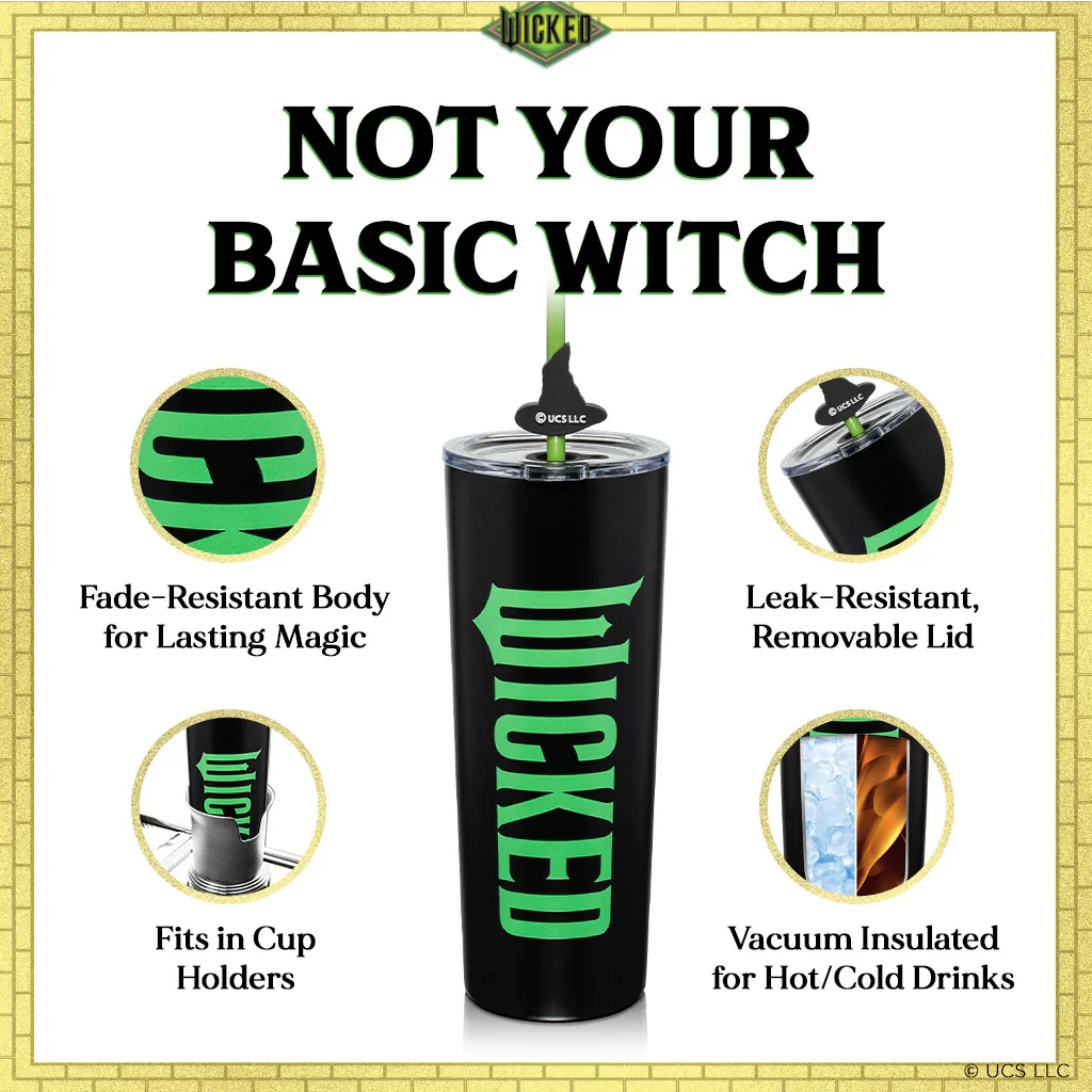 Wicked Glinda & Elphaba For Good Tumbler Set - Image 6