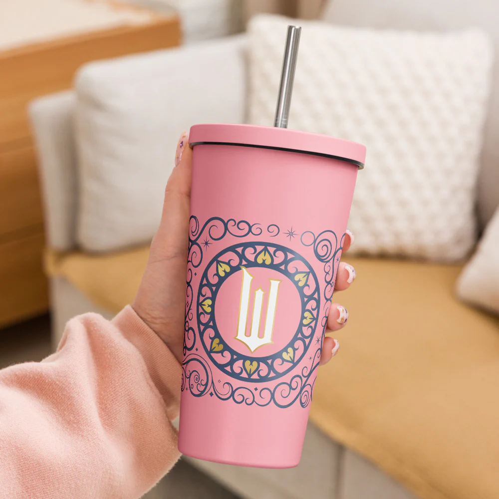 Wicked Glinda Badge Insulated Stainless Steel Tumbler - Image 3