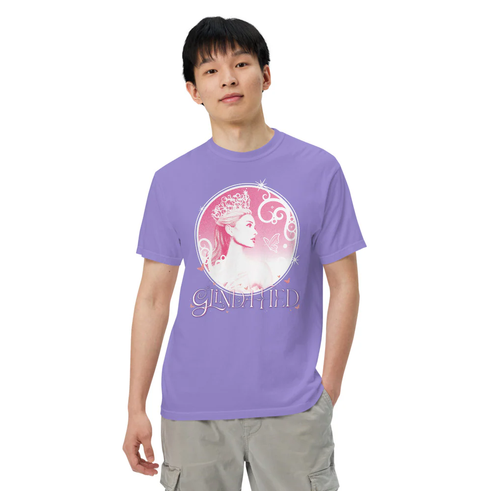 Wicked Glinda-fied Portrait Comfort Colors T-Shirt - Image 3