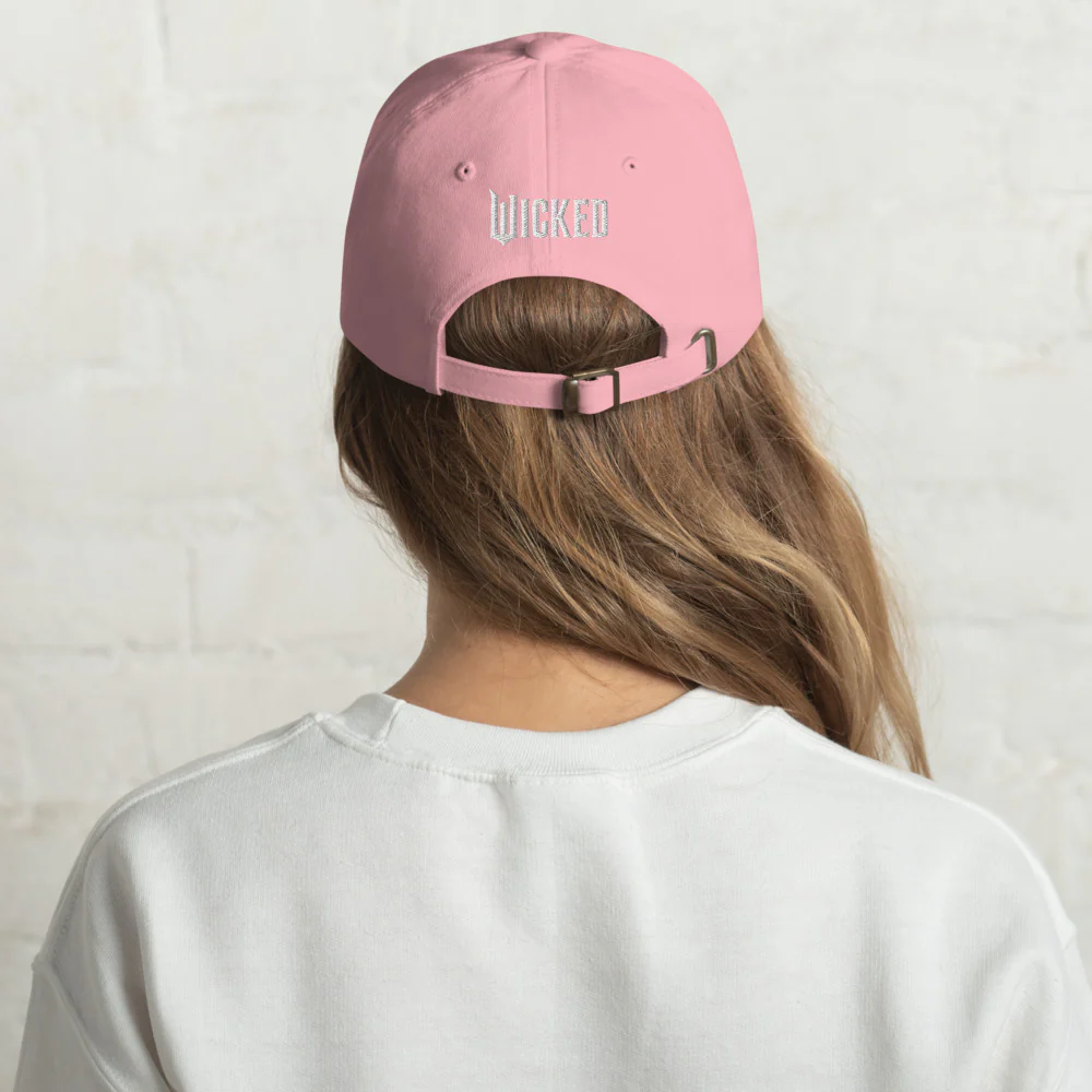 Wicked Not Your Basic Witch Embroidered Dad Hat - Image 4