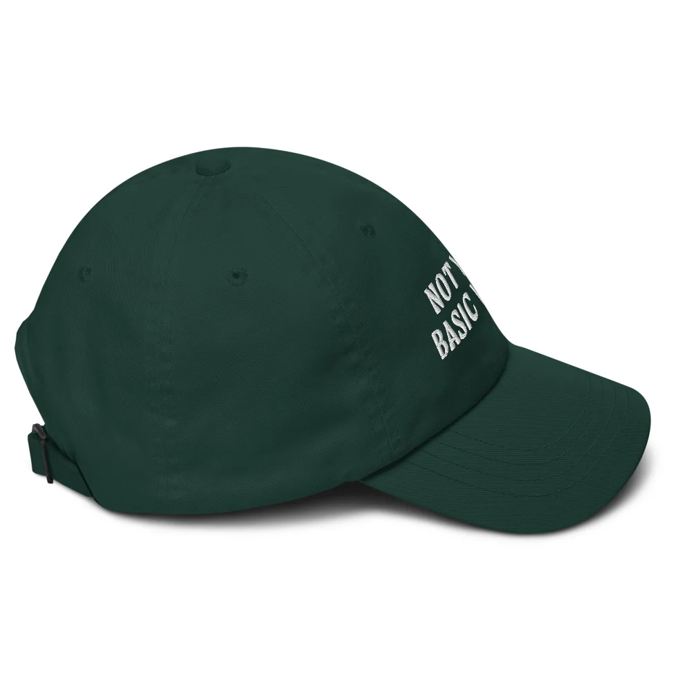 Wicked Not Your Basic Witch Embroidered Dad Hat - Image 8
