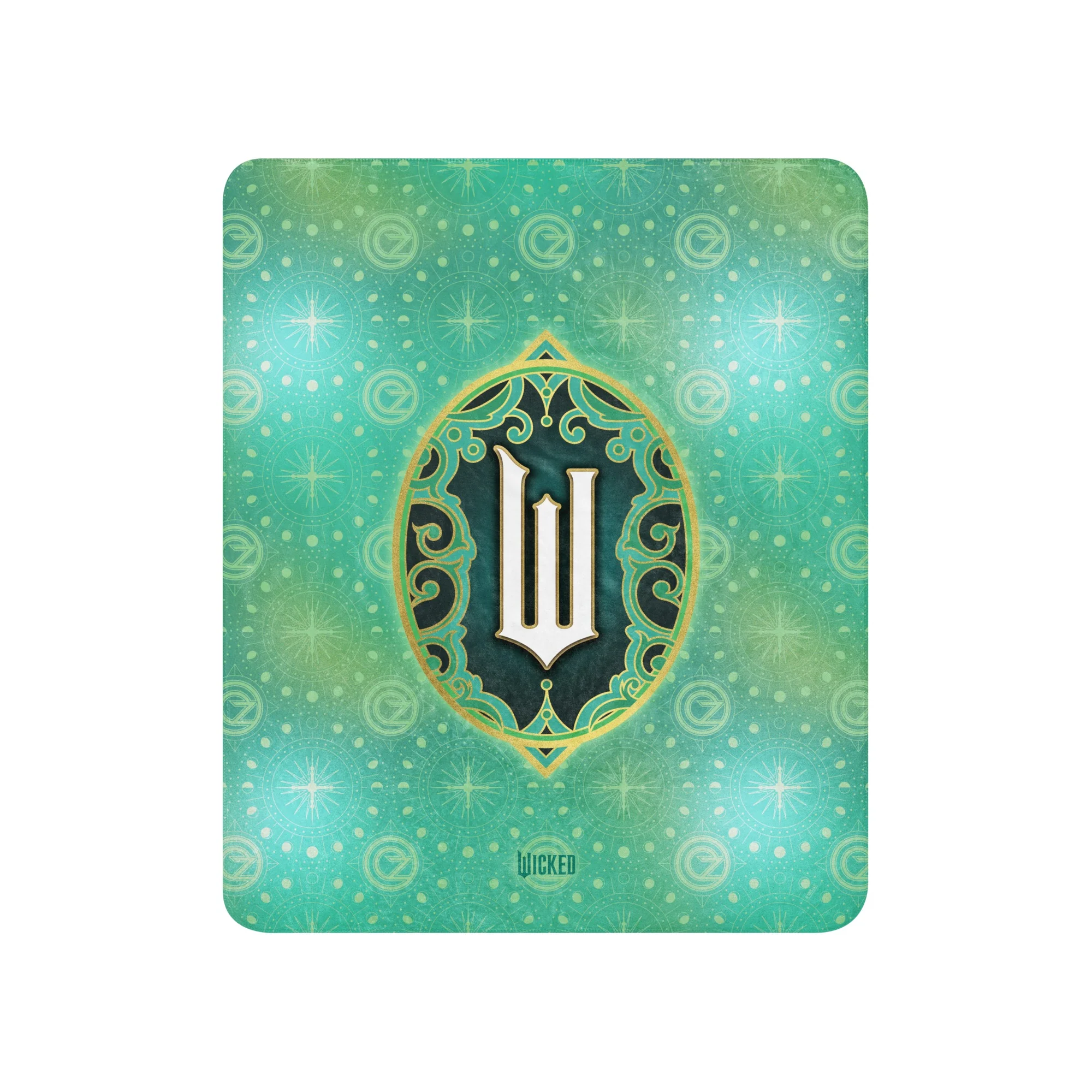 Wicked Oz Pattern Sherpa Blanket - Image 4